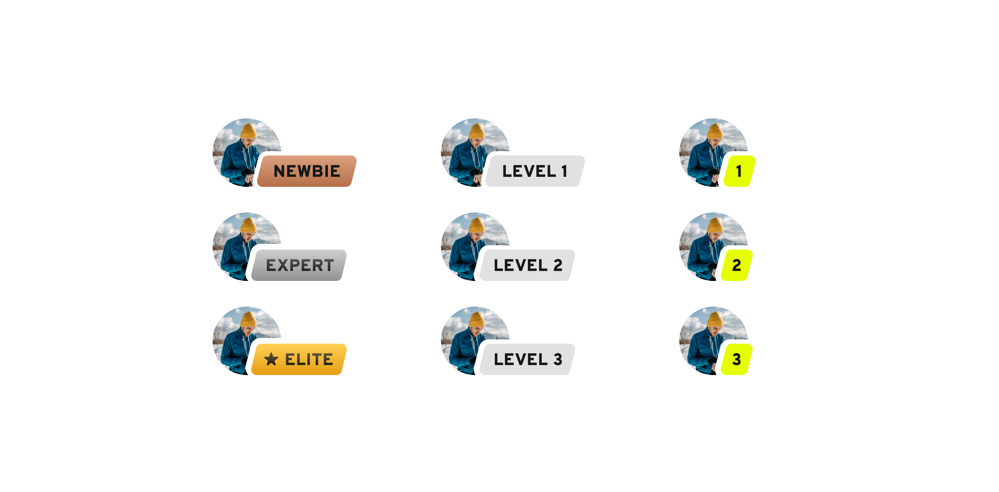 Badge and level explorations