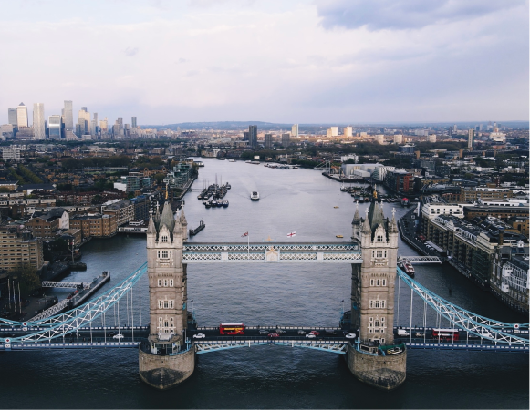 My drone shot of Tower Bridge 🇬🇧
